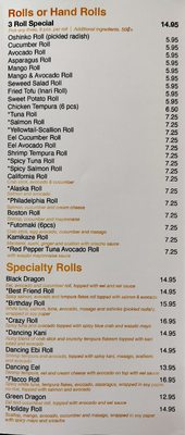 Menu photo 6 Vic's sushi Havertown Havertown, PA Menu photo 6 Vic's sushi Havertown Havertown, PA
