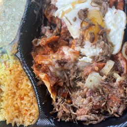 $6 for a SMALL scoop of shredded beef $6 for a SMALL scoop of shredded beef
