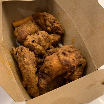 Mekelburg's - Buffalo Chicken Wings (8 pieces) - very good - Bars Near Me - Brooklyn, New York Mekelburg's - Buffalo Chicken Wings (8 pieces) - very good - Bars Near Me - Brooklyn, New York