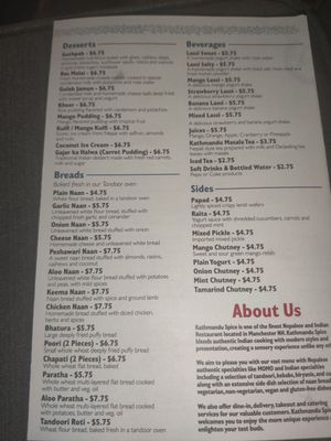 Menu photo 4 Kathmandu Spice Manchester, NH