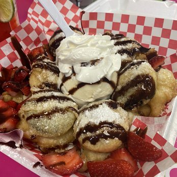 210 Ice Cream - Fried Oreo funnel cake $12 - Ice Cream & Frozen Yogurt Near Me - San Antonio, Texas 210 Ice Cream - Fried Oreo funnel cake $12 - Ice Cream & Frozen Yogurt Near Me - San Antonio, Texas