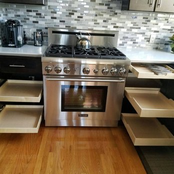 Drawer & Shelf Solutions - Blind cabinet on right - General Contractors Near Me Drawer & Shelf Solutions - Blind cabinet on right - General Contractors Near Me