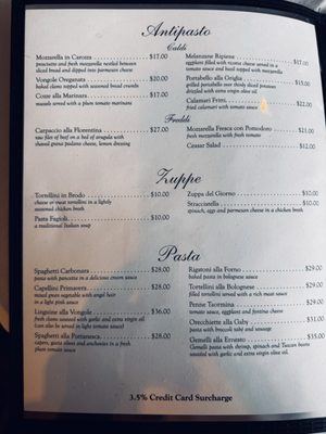 Menu photo 1 I Gemelli Ristorante South Hackensack, NJ Menu photo 1 I Gemelli Ristorante South Hackensack, NJ