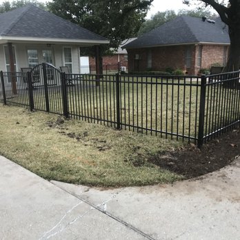 Lone Star Fence - Ornamental iron 4ft with arched gate - Fences & Gates Near Me Lone Star Fence - Ornamental iron 4ft with arched gate - Fences & Gates Near Me