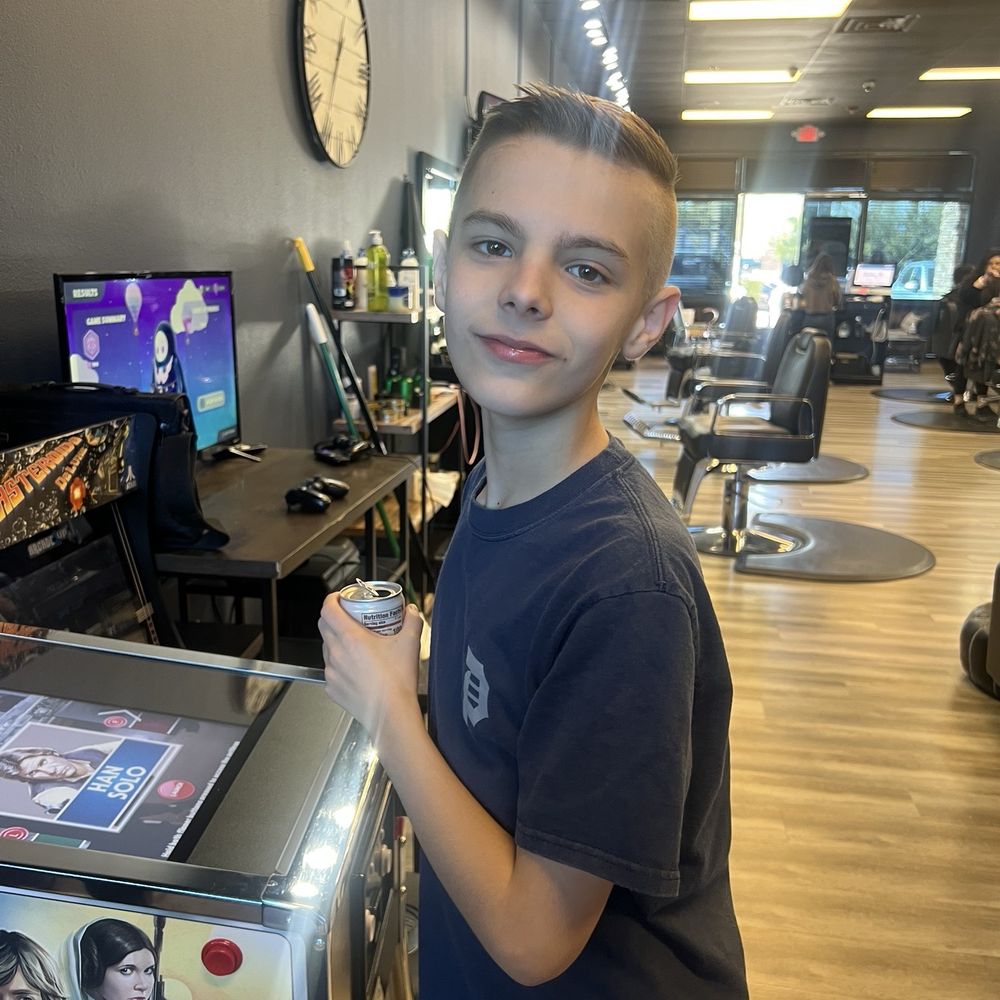 Man Cave Salon - Pinball, soda, and a fresh fade! - Men's Hair Salons Near Me - Henderson, Nevada Man Cave Salon - Pinball, soda, and a fresh fade! - Men's Hair Salons Near Me - Henderson, Nevada