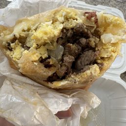 Steak & Egg Burrito