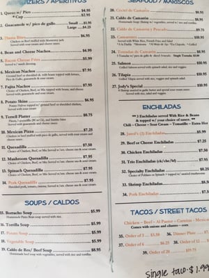 Menu photo 5 Xavier Tex Mex & Bar Terrell, TX Menu photo 5 Xavier Tex Mex & Bar Terrell, TX