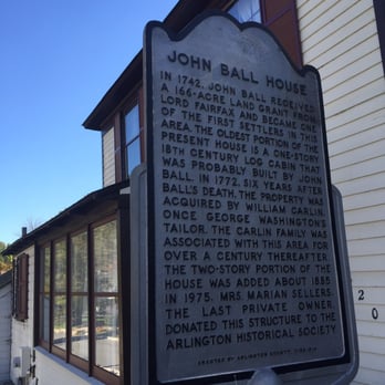 Ball-Sellers House - Plaque of home on the back side. - Landmarks & Historical Buildings Near Me - Arlington, Virginia Ball-Sellers House - Plaque of home on the back side. - Landmarks & Historical Buildings Near Me - Arlington, Virginia