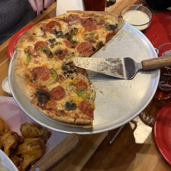 Lumberjack Pizza - The works - Pizza Near Me - Flagstaff, Arizona Lumberjack Pizza - The works - Pizza Near Me - Flagstaff, Arizona