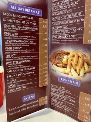 Menu photo 2 Diaz Cafe Fulham Gardens, SA Menu photo 2 Diaz Cafe Fulham Gardens, SA