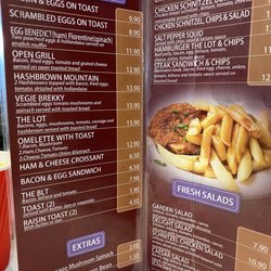 Diaz Cafe - Menu