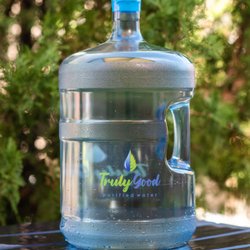 Truly Good Water Delivery - Our recyclable, 5-gallon bottle. Delivered to your door weekly.