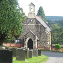 Gwaelod y Brithdir Cemetery - Cemetery Chapel.