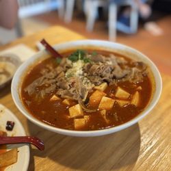 Spicy Tofu With Beef Belly (must get every time)