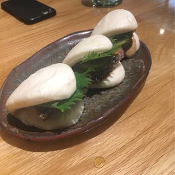 Kyu - Crisp Pork Belly Steamed Bun - Asian Fusion Near Me - Miami, Florida