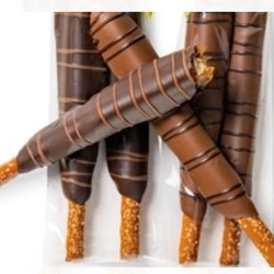 Deliciously Sweet Bakery - Chocolate Caramel covered pretzel rods
