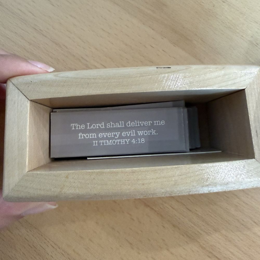 Scriptures they keep on the tables