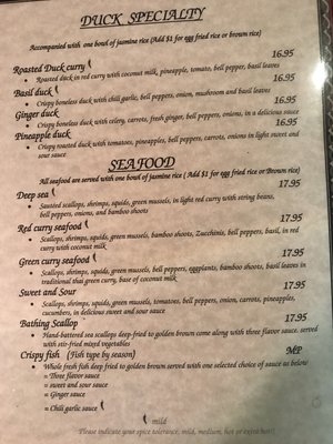 Menu photo 8 Sawasdee Thai Cuisine Norfolk, VA