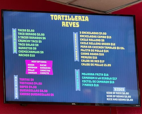 Menu photo 8 Tortilleria Reyes Bend, OR Menu photo 8 Tortilleria Reyes Bend, OR