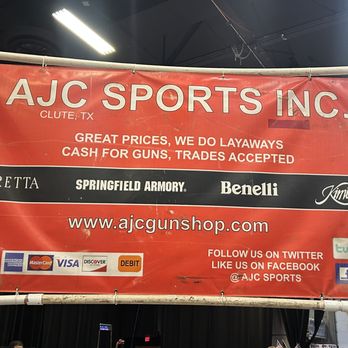 A J C Sports Shop - Guns & Ammo Near Me - Clute, Texas A J C Sports Shop - Guns & Ammo Near Me - Clute, Texas