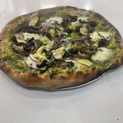 BurnBox Pizza - Hey Veggie lovers! Eat your hearts out. Finish this pizza with our Chile Lime Seasoning for the win!