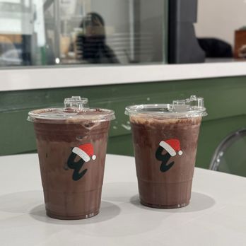 Yeems Coffee - Peppermint Choco Cold Brew - Winter Seasonal!! The hats during holiday season were such a cute detail. - Coffee & Tea Near Me - Los Angeles, California Yeems Coffee - Peppermint Choco Cold Brew - Winter Seasonal!! The hats during holiday season were such a cute detail. - Coffee & Tea Near Me - Los Angeles, California