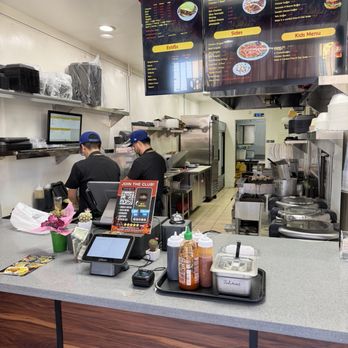 Teriyaki on Fire - Inside - Burgers Near Me - Harbor City, California