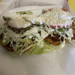 La Barca Famous Tortas - Sopes de adobada