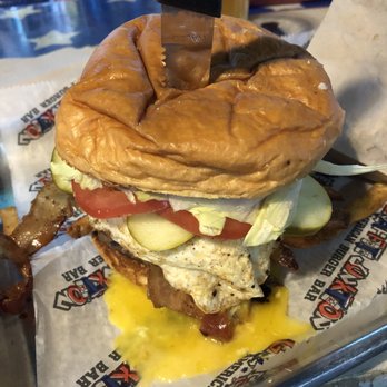 Graffiti Junktion - Iron burger with brioche bun - American Near Me - Jacksonville Beach, Florida Graffiti Junktion - Iron burger with brioche bun - American Near Me - Jacksonville Beach, Florida