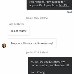 Getting ahold of someone for a reservation is beyond ridiculous Getting ahold of someone for a reservation is beyond ridiculous