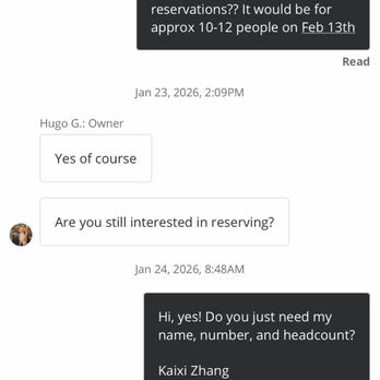 CinKuni - Getting ahold of someone for a reservation is beyond ridiculous - Italian Near Me - San Diego, California CinKuni - Getting ahold of someone for a reservation is beyond ridiculous - Italian Near Me - San Diego, California