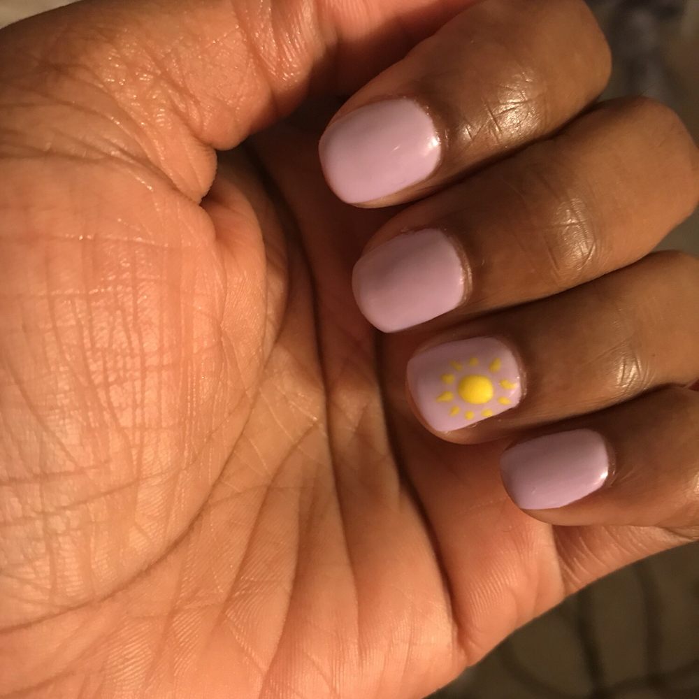 An old gel mani I got before vacation An old gel mani I got before vacation