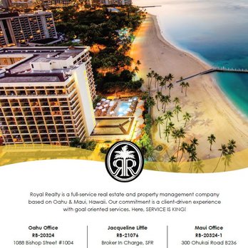 Royal Realty - Real Estate Agents Near Me - Honolulu, Hawaii Royal Realty - Real Estate Agents Near Me - Honolulu, Hawaii