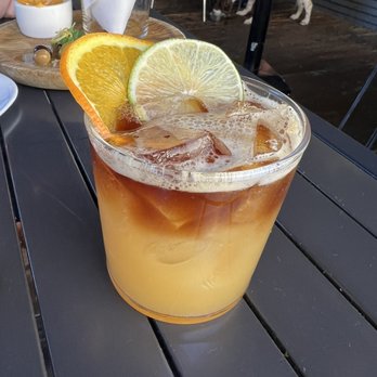 Bravas Bar de Tapas - Their version of a mai tai - Spanish Near Me - Healdsburg, California