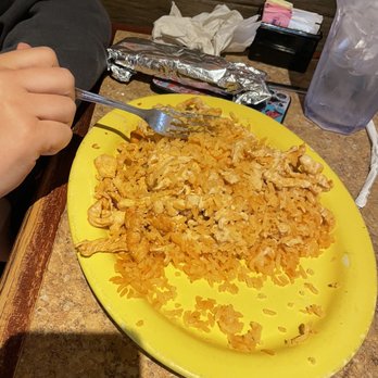 La Ranchera - Arroz con pollo, my daughter was already digging in! - Mexican Near Me - Danville, Indiana