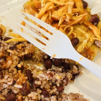 San Miguel Cafe - Food on styrofoam and plastic silverware - Salvadoran Near Me - Falls Church, Virginia San Miguel Cafe - Food on styrofoam and plastic silverware - Salvadoran Near Me - Falls Church, Virginia