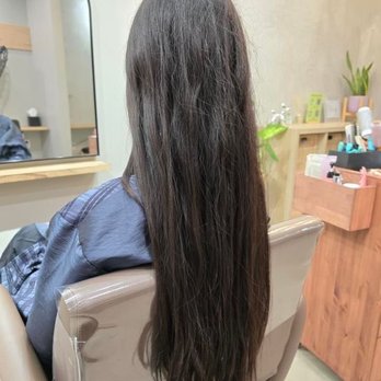 Artique Hair Studio - Before perm + cut! - Hair Stylists Near Me - Pasadena, California