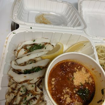 Baci Bistro - This is calamari apparently.... - Italian Near Me - Kailua, Hawaii
