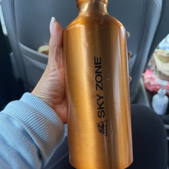 Sky Zone Trampoline Park - deluxe party favor equals cheap water bottles that company usually gives as souvenirs - Trampoline Parks Near Me - Kingston, Massachusetts Sky Zone Trampoline Park - deluxe party favor equals cheap water bottles that company usually gives as souvenirs - Trampoline Parks Near Me - Kingston, Massachusetts