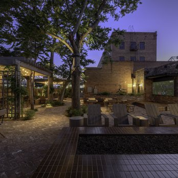 Abby's Highway 40 - The patio at dusk. - Dive Bars Near Me - Reno, Nevada