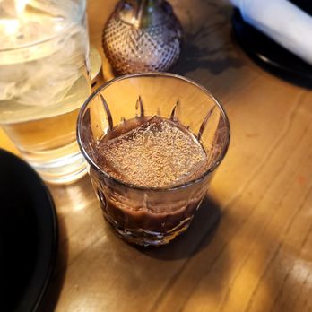 Snug Harbor - Valentine's Special Orange/Chocolate Bourbon. Pleasantly surprised it wasn't overwhelmingly orange. It was delicious. - American Near Me - Grand Haven, Michigan