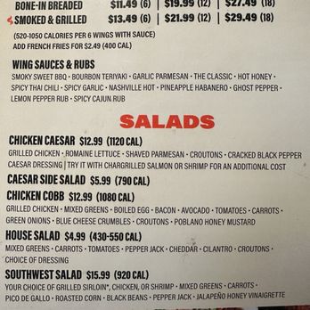 Twin Peaks - Variety of Wings and Salads - American Near Me - Corpus Christi, Texas Twin Peaks - Variety of Wings and Salads - American Near Me - Corpus Christi, Texas