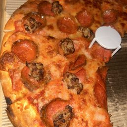 Pepperoni & sausage pizza Pepperoni & sausage pizza