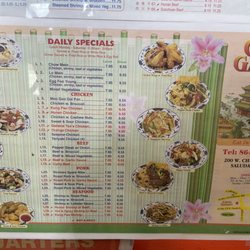 China Garden - Menu