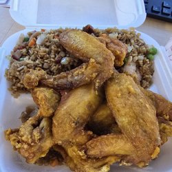China Wok - CW1 combo: 5 whole wings + house special fried rice