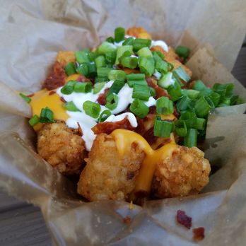 The Biscuit Bar - Fully loaded tots - Breakfast & Brunch Near Me - Plano, Texas