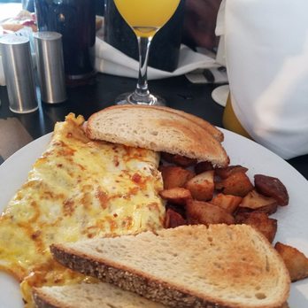 The YB - Pat Jackson omelette with a side of rye - New American Near Me - Cape May, New Jersey The YB - Pat Jackson omelette with a side of rye - New American Near Me - Cape May, New Jersey