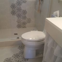 Completed guest bathroom Completed guest bathroom