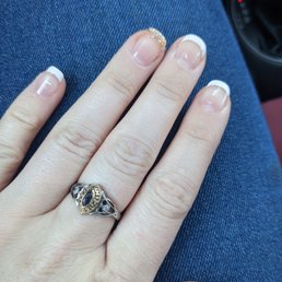 I love how she made sure the sparkles was not just simple, she made it thick enough to tell from a distance. Thanks you.