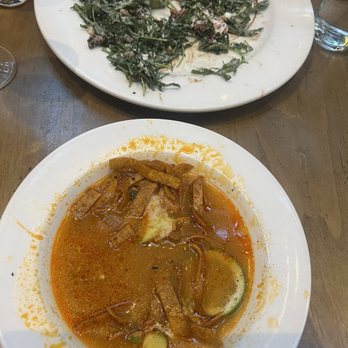 La Plazuela - Salad and tortilla soup - New American Near Me - Santa Fe, New Mexico